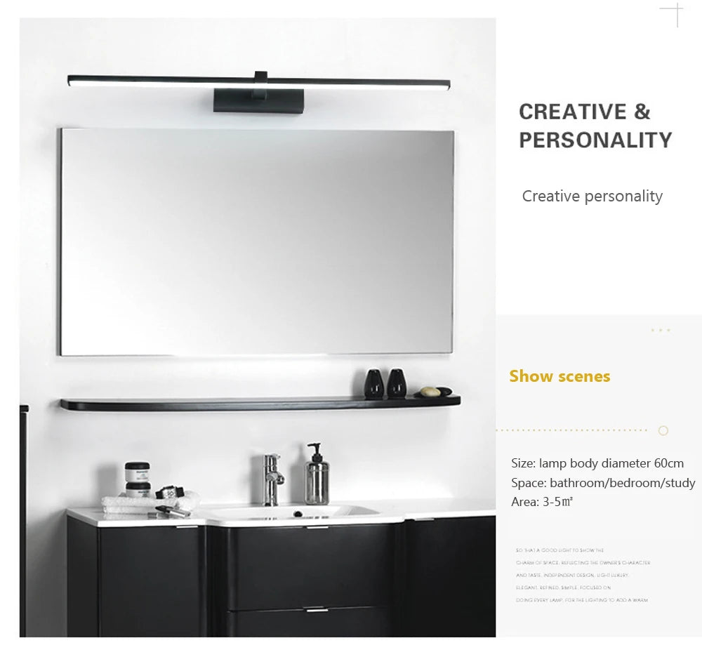 Léa – Applique Murale LED pour Miroir