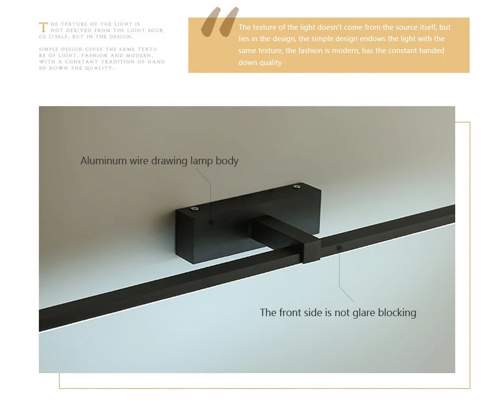 Léa – Applique Murale LED pour Miroir