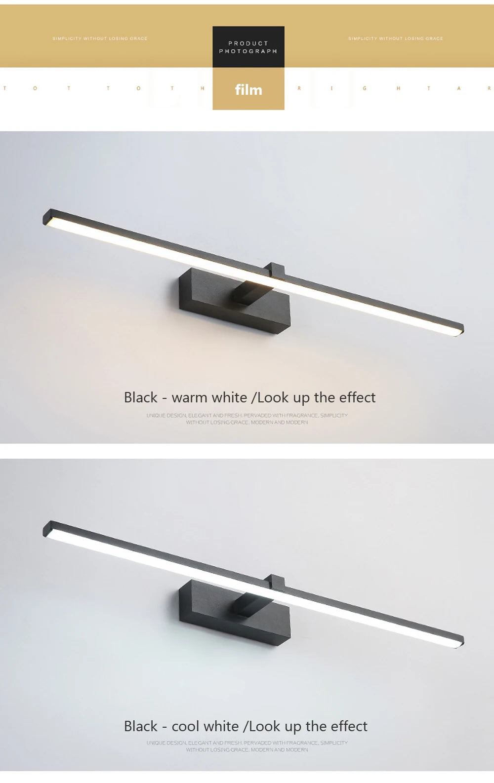 Léa – Applique Murale LED pour Miroir