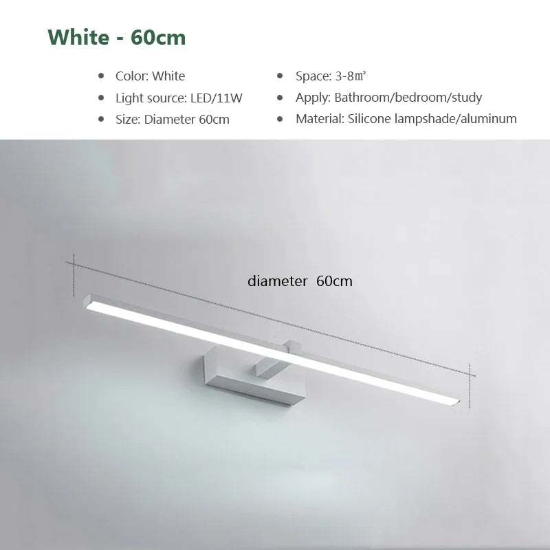 Léa – Applique Murale LED pour Miroir