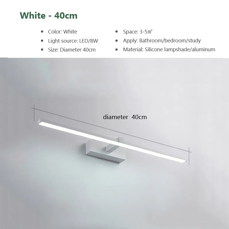 Léa – Applique Murale LED pour Miroir